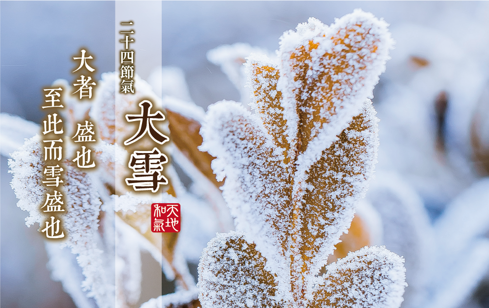 二十四節氣-- 大雪- 努力小農