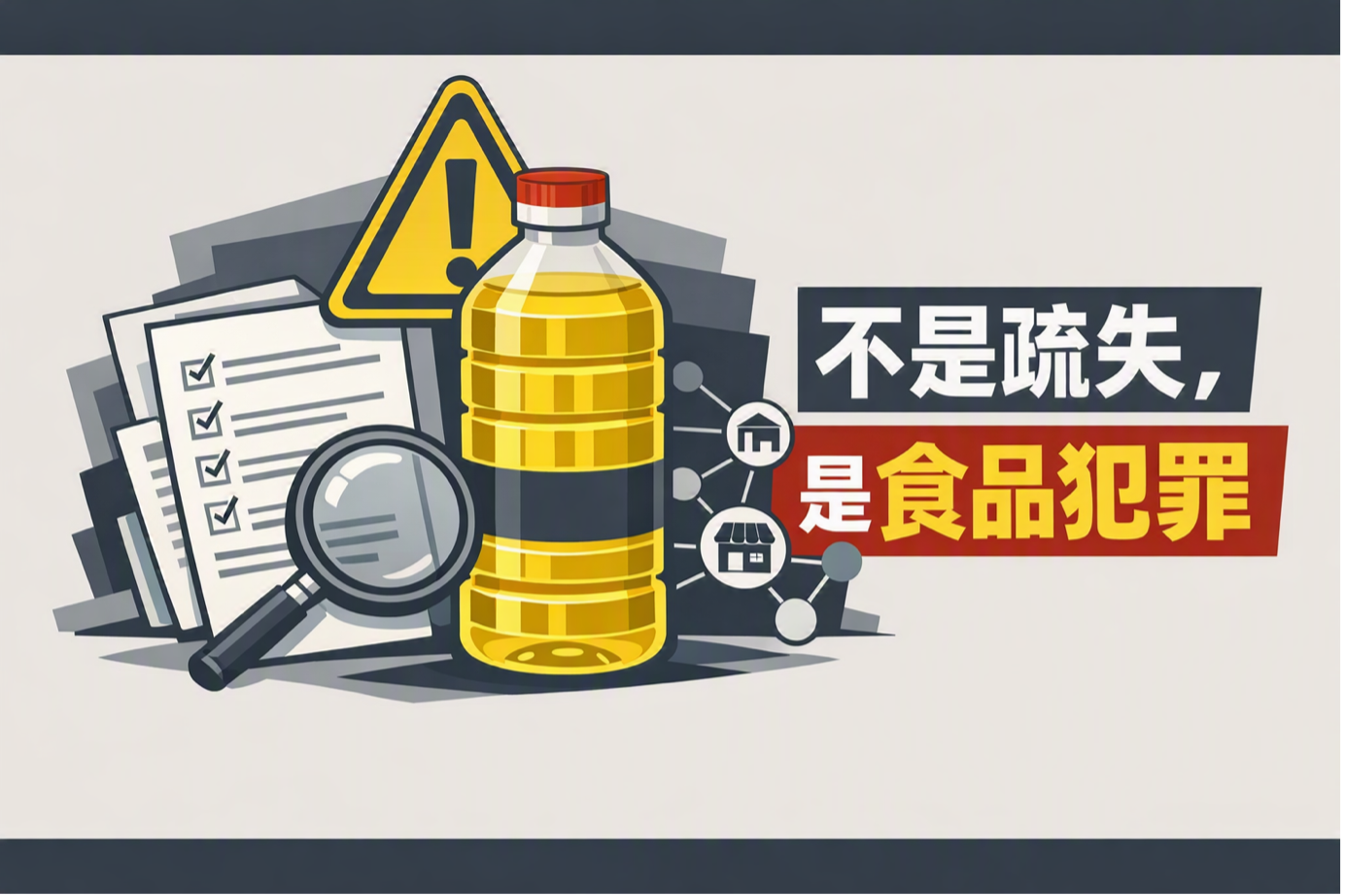 中聯案食品犯罪結構示意圖